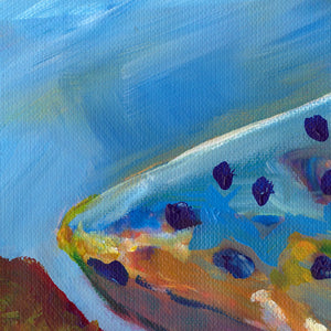 Colours of the Rainbow – Vibrant Rainbow Trout Art Print by Jack Tarpon