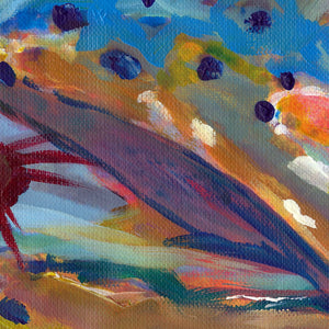 Colours of the Rainbow – Vibrant Rainbow Trout Art Print by Jack Tarpon