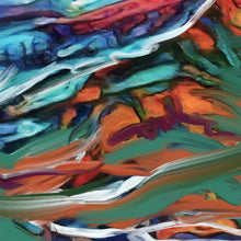 Load image into Gallery viewer, Wild Waters – Abstract Brook Trout Art Print by Jack Tarpon