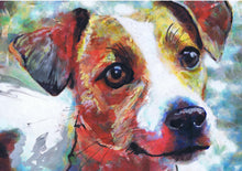 Load image into Gallery viewer, Custom Watercolour Dog Portraits by Oscar Jetson