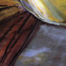 Load image into Gallery viewer, Golden Brown Trout – Pastel &amp; Watercolour Fishing Art Print by Jack Tarpon