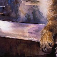 Load image into Gallery viewer, Border Terrier at the Bar – Fine Art Print by Oscar Jetson