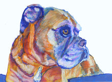 Load image into Gallery viewer, Custom Watercolour Dog Portraits by Oscar Jetson