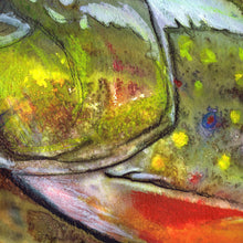 Load image into Gallery viewer, Brook Trout Blaze – Wild Fly Fishing Art Print by Jack Tarpon