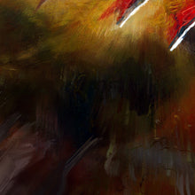 Load image into Gallery viewer, Brook Trout Surge – Mixed Media Fly Fishing Art Print by Jack Tarpon