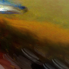 Load image into Gallery viewer, Brook Trout Surge – Mixed Media Fly Fishing Art Print by Jack Tarpon