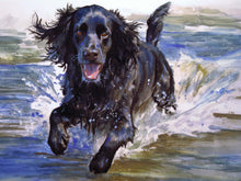 Load image into Gallery viewer, Custom Watercolour Dog Portraits by Oscar Jetson