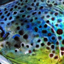 Load image into Gallery viewer, Midnight Rise – Brown Trout Fly Fishing Art Print by Jack Tarpon