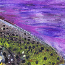 Load image into Gallery viewer, Twilight Waters – Rainbow Trout Fly Fishing Art Print by Jack Tarpon