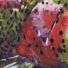 Load image into Gallery viewer, Twilight Waters – Rainbow Trout Fly Fishing Art Print by Jack Tarpon