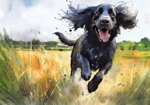 Load image into Gallery viewer, Custom Watercolour Dog Portraits by Oscar Jetson