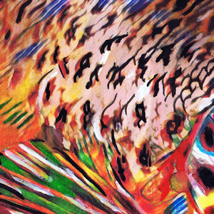 Wild Brown – Abstract Brown Trout Fly Fishing Art Print by Jack Tarpon