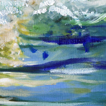 Load image into Gallery viewer, Golden Labrador Swimming – Fine Art Print by Oscar Jetson