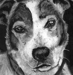 Jack Russell art print, Jack Russell Terrier,JRT mom gift, Jack Russell wall art,dog portrait, Jack Russell print, Dog art, JRT gift idea - Dog portraits by Oscar Jetson