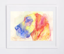 Load image into Gallery viewer, Great Dane Dog art print dog painting Giclee Print colorful modern art Great Dane gift idea Great dane watercolor painting Great Dane print - Dog portraits by Oscar Jetson