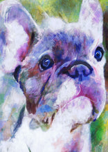 Load image into Gallery viewer, Personalized Watercolor / Mixed media Dog Portraits by Oscar Jetson Choice of Sizes